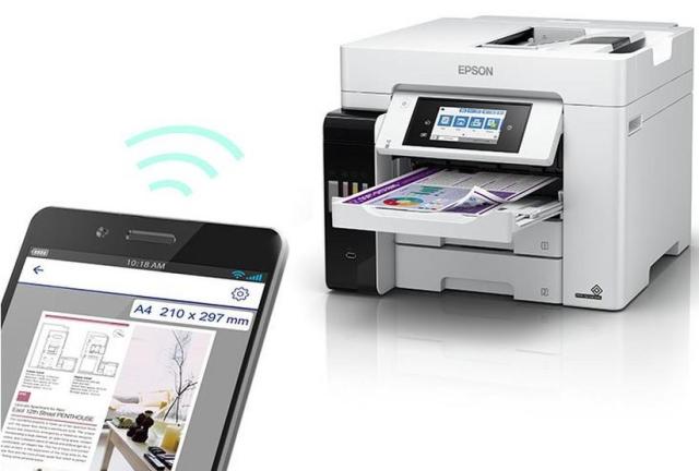 Мастилоструйно многофункционално устройство Epson EcoTank L6580 WiFi MFP