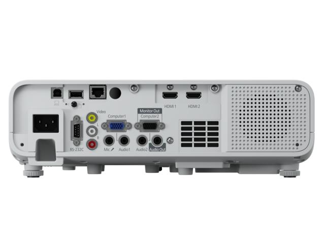 Мултимедиен проектор Epson EB-L260F, 3LCD, Laser, WUXGA (1920 x 1080), 240Hz, 16:9, 4600 lumen, 2500000 : 1, Ethernet, Wireless LAN 5GHz, VGA (2xIn, 1xOut), Composite, HDMI (2x), RS232, Audio In and Out, USB, Miracast, 60 months, 20000 h. light sourc
