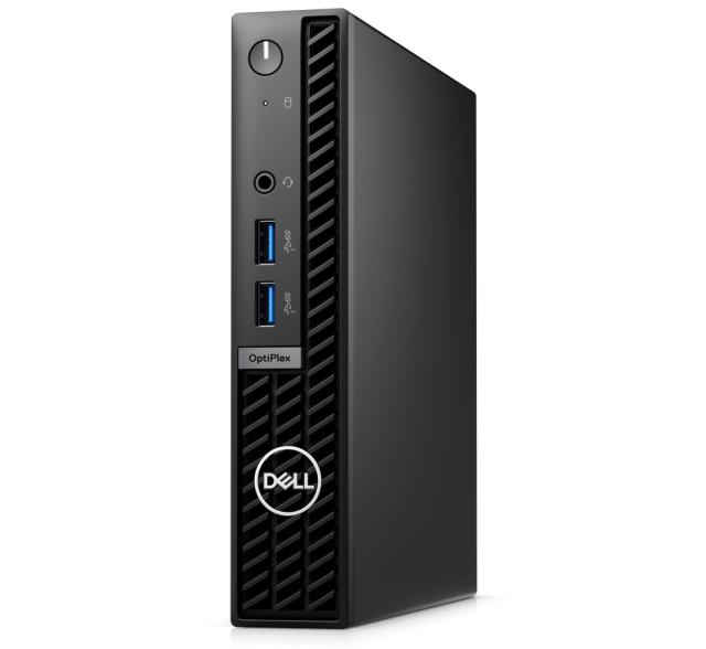 Настолен компютър Dell OptiPlex 7010 Micro, Intel Core i5-13500T (6+8 Cores/24MB/1.6GHz to 4.6GHz), 8GB (1x8GB) DDR4, 512GB SSD PCIe M.2, Integrated Graphics, Wi-Fi 6E, Keyboard&Mouse, Wi-Fi 6E, Win 11 Pro, 3Y PS