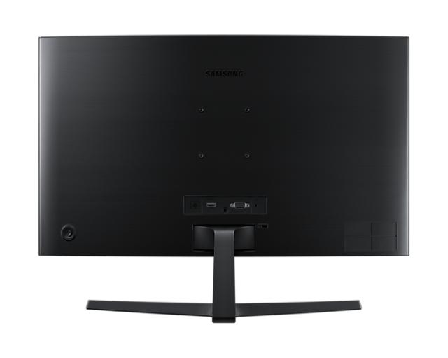 Монитор Samsung LS24C366EA, 24" Curved VA LED, 75 Hz, 5 ms GTG, 1920x1080, 250cd/m2, D-Sub, HDMI 1.4, Black