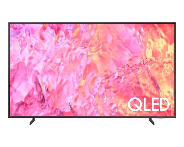 Телевизор Samsung 43" 43Q60C 4K QLED FLAT, SMART, 2400 PQI, QHDR, HDR 10+, DVB-T2CS2 x 2, Wireless, Network, PIP, 3xHDMI, 2xUSB, Charcoal Black