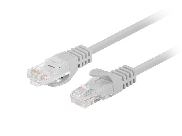 Кабел Lanberg patch cord CAT.5E 7.5m, grey