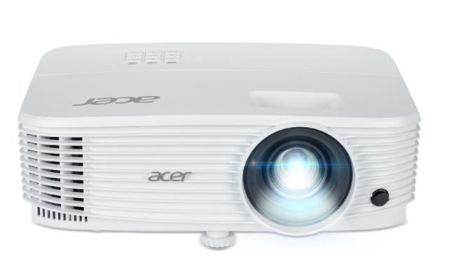 Мултимедиен проектор Acer Projector P1257i DLP, XGA (1024x768), 4800 ANSI LUMENS, 20000:1, 2x HDMI, RCA, Wireless dongle included, Audio in/out, VGA in/out, RS-232,Bluelight Shield, LumiSense, Built-in 10W Speaker, 2.4kg, White