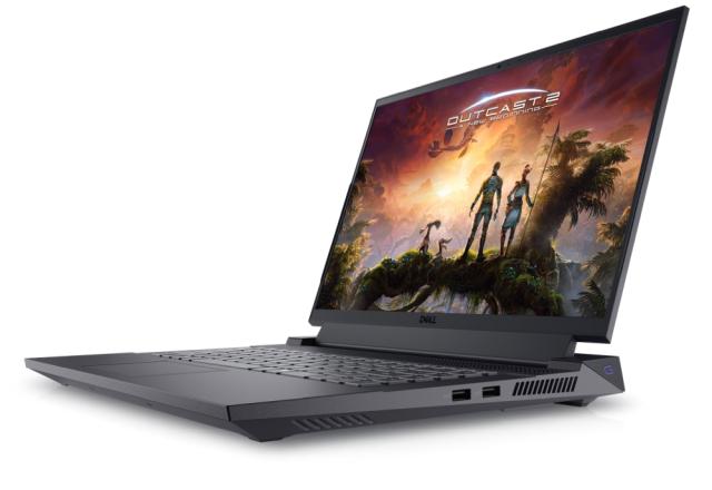 Лаптоп Dell G16 7630, Intel Core i7-13700HX (30 MB cache, 16 core, up to 5 GHz), 16" QHD+ (2560x1600) 165Hz, 3ms, sRGB-100%, 16GB, 2x8GB, DDR5, 4800MHz, 512GB SSD PCIe M.2, GeForce RTX 4060 8GB GDDR6, Wi-Fi 6 AX201, BT, Cam & Mic, Backlit Kbd, Win 11
