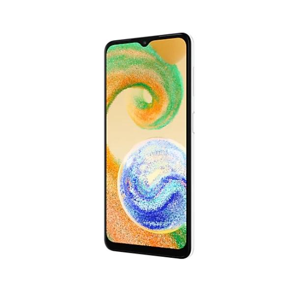 Мобилен телефон Samsung SM-A047 Galaxy A04s 32 GB, Octa-Core (4x2.0 GHz, 4x2.0 GHz), 3 GB RAM, 6.5" 720x1600 90 Hz, 50.0 MP + 2.0 MP + 2.0 MP + 5.0 MP Selfie, 5000 mAh, Dual SIM, White