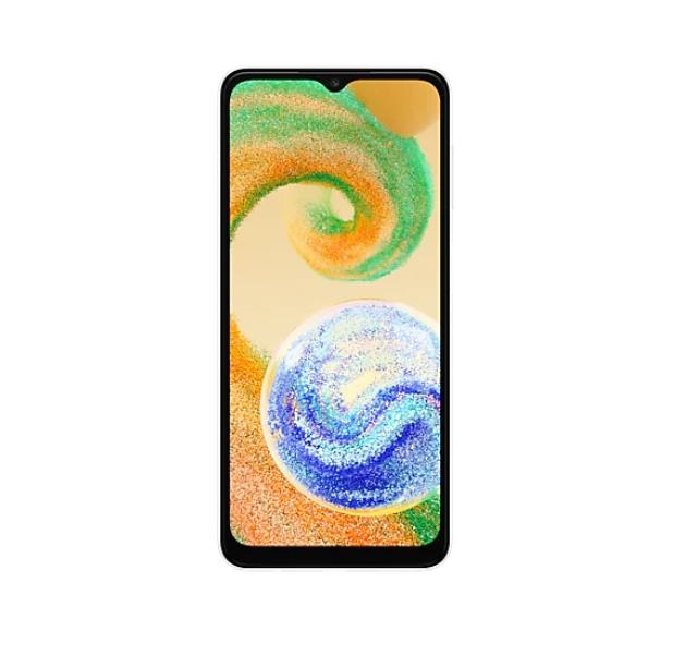 Мобилен телефон Samsung SM-A047 Galaxy A04s 32 GB, Octa-Core (4x2.0 GHz, 4x2.0 GHz), 3 GB RAM, 6.5" 720x1600 90 Hz, 50.0 MP + 2.0 MP + 2.0 MP + 5.0 MP Selfie, 5000 mAh, Dual SIM, White
