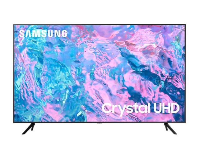 Телевизор Samsung 55" 55CU7172 4K UHD LED TV, SMART, 4K, HDR 10+, Dolby Digital Plus , Q-Symphony, 3xHDMI, USB, WiFi 5, Bluetooth 5.2, Tizen, Black