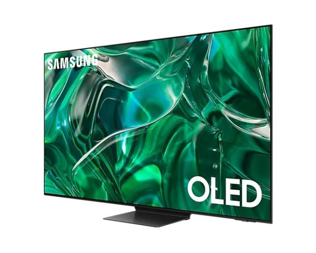 Телевизор Samsung 75" QE75S95C 4K Ultra HD QD-OLED SMART TV, 144 Hz, Quantum HDR, HDR10+, Motion Xcelerator Turbo Pro, Dolby Atmos, Q-Symphony, One Connect Box, WiFi 5, Bluetooth 5.2, 4xHDMI, 3xUSB, Titan Black