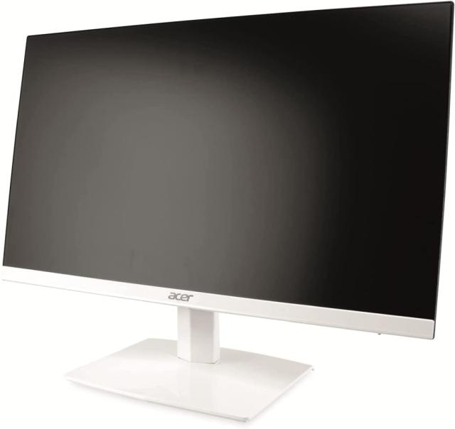 Монитор Acer HA240YAwi, 23.8" IPS LED, Anti-Glare, Ultra-thin, ZeroFrame, AMD FreeSync, Flicker-less, 4ms, 100M:1, 250nits, (1920x1080) FHD, VGA, HDMI, Tilt, White