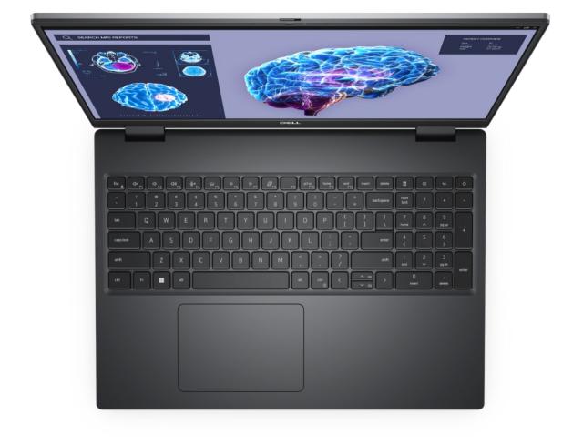 Лаптоп Dell Precision 7680, Intel Core i7-13850HX (30MB, 20 Cores (8P+12E) up to 5.3GHz), 16" FHD+ (1920x1200), WVA AG 500 nits, IR Cam, 32GB, 1x32GB 5600MT/s CAMM, 1TB M.2 PCIe x4 NVMe, NVIDIA RTX 3500 Ada 12GB GDDR6, Wi-Fi 6E, BT, FPR, Backlit, Win