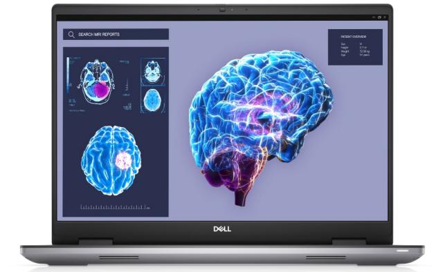 Лаптоп Dell Precision 7680, Intel Core i9-13950HX (36MB, 24 Cores (8P+16E) up to 5.5GHz), 16" FHD+ (1920x1200), WVA AG 500 nits, IR Cam, 32GB, 1x32GB 5600MT/s CAMM, 1TB M.2 PCIe x4 NVMe, NVIDIA RTX 3500 Ada 12GB GDDR6, Wi-Fi 6E, BT, FPR, Backlit, Win