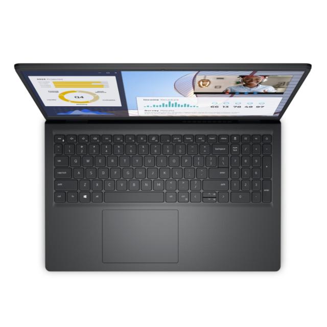 Лаптоп Dell Vostro 3535, AMD Ryzen 7 7730U (8-core/16-thread), 15.6" FHD (1920x1080) AG 120Hz WVA 250 nits, 16GB, 2x8GB, DDR4, 3200MHz, 512GB SSD PCIe M.2, Radeon Graphics, Cam and Mic, 802.11ac, Backlit Kb, FPR, Win 11 Pro, 3Y PS
