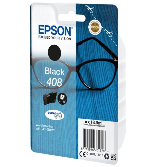 Консуматив Epson 408 Spectacles DURABrite Ultra Single Black Ink