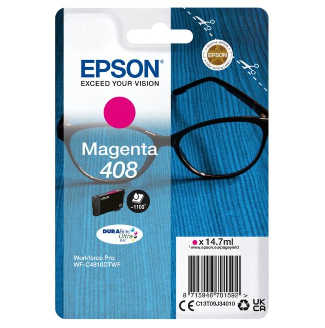 Консуматив Epson 408 Spectacles DURABrite Ultra Single Magenta Ink