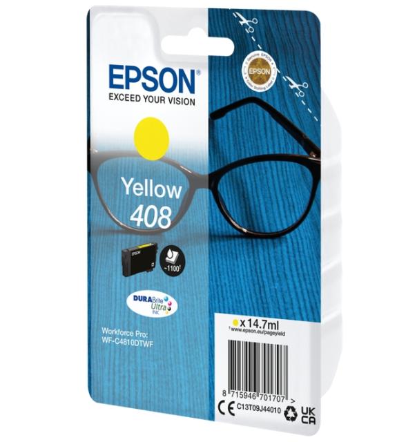 Консуматив Epson 408 Spectacles DURABrite Ultra Single Yellow Ink