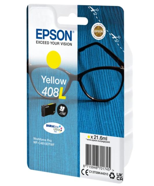 Консуматив Epson 408L Spectacles DURABrite Ultra Single Yellow Ink