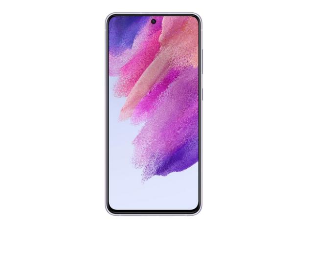 Мобилен телефон Samsung SM-G990B GALAXY S21 FE 5G 128 GB, Octa-Core (1x 2.84 GHz, 3x2.42 GHz, 4x1.8 GHz), 6 GB RAM, 6.4'' 1080 x 2400 Dynamic AMOLED 2X, 120 Hz, HDR 10+ , 12 MP + 8 MP + 12 MP + 32 MP Selfie, 4500 mAh, Dual SIM, Android 12, Lavender