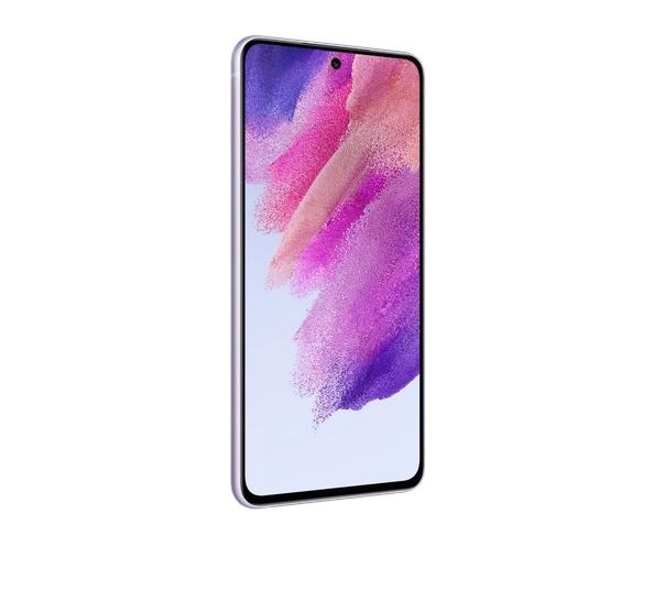 Мобилен телефон Samsung SM-G990B GALAXY S21 FE 5G 128 GB, Octa-Core (1x 2.84 GHz, 3x2.42 GHz, 4x1.8 GHz), 6 GB RAM, 6.4'' 1080 x 2400 Dynamic AMOLED 2X, 120 Hz, HDR 10+ , 12 MP + 8 MP + 12 MP + 32 MP Selfie, 4500 mAh, Dual SIM, Android 12, Lavender