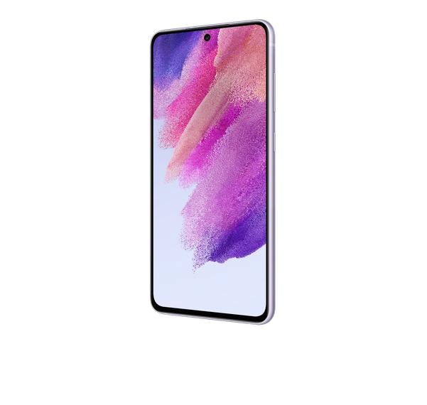 Мобилен телефон Samsung SM-G990B GALAXY S21 FE 5G 128 GB, Octa-Core (1x 2.84 GHz, 3x2.42 GHz, 4x1.8 GHz), 6 GB RAM, 6.4'' 1080 x 2400 Dynamic AMOLED 2X, 120 Hz, HDR 10+ , 12 MP + 8 MP + 12 MP + 32 MP Selfie, 4500 mAh, Dual SIM, Android 12, Lavender