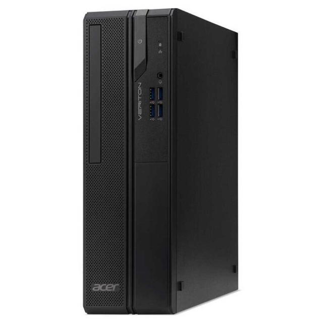 Настолен компютър Acer Veriton X2690G, Intel H610 chipset, Intel Core i5-12500 (up to 4.60GHz, 18MB), 1*8GB DDR4 3200MHz, 256GB SSD, DVD-RW, Intel UHD Graphics, Kbd&Mouse USB, GLAN, HDMI, TPM v.2.0, 4xUSB 3.2, 4xUSB 2.0, RJ-45, 180W (80PLUS Bronze), 