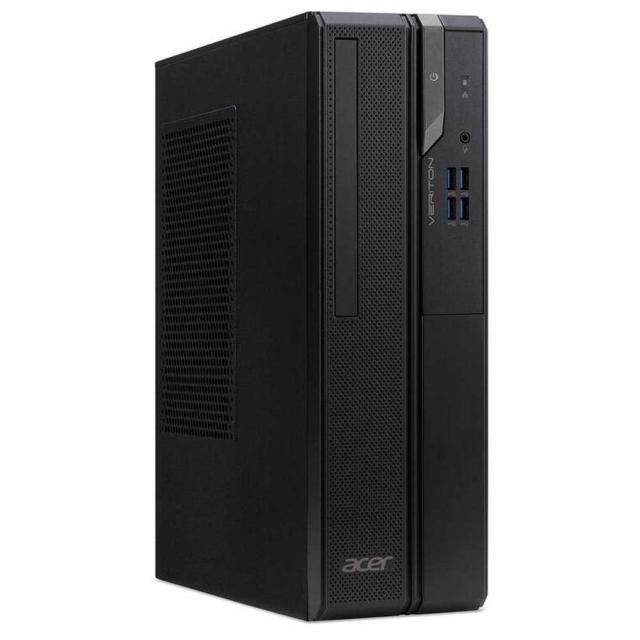 Настолен компютър Acer Veriton X2690G, Intel H610 chipset, Intel Core i5-12500 (up to 4.60GHz, 18MB), 1*8GB DDR4 3200MHz, 256GB SSD, DVD-RW, Intel UHD Graphics, Kbd&Mouse USB, GLAN, HDMI, TPM v.2.0, 4xUSB 3.2, 4xUSB 2.0, RJ-45, 180W (80PLUS Bronze), 