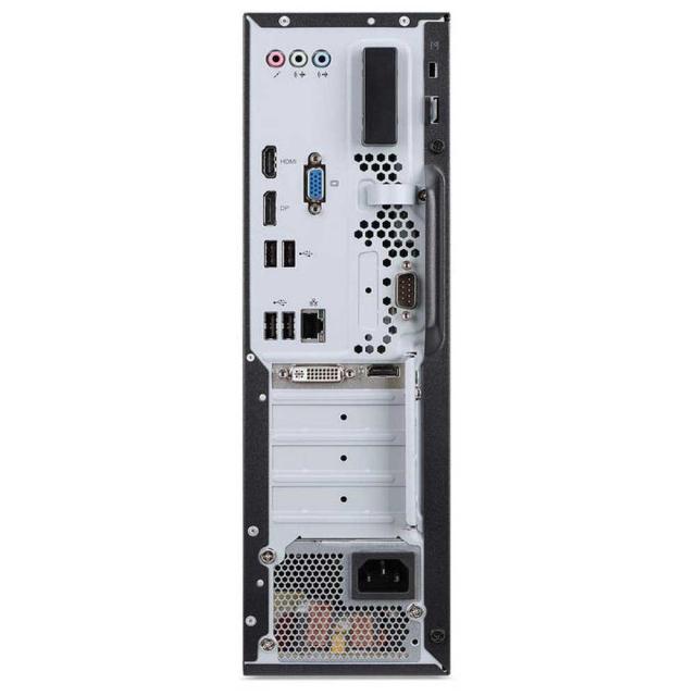 Настолен компютър Acer Veriton X2690G, Intel H610 chipset, Intel Core i5-12500 (up to 4.60GHz, 18MB), 1*8GB DDR4 3200MHz, 256GB SSD, DVD-RW, Intel UHD Graphics, Kbd&Mouse USB, GLAN, HDMI, TPM v.2.0, 4xUSB 3.2, 4xUSB 2.0, RJ-45, 180W (80PLUS Bronze), 