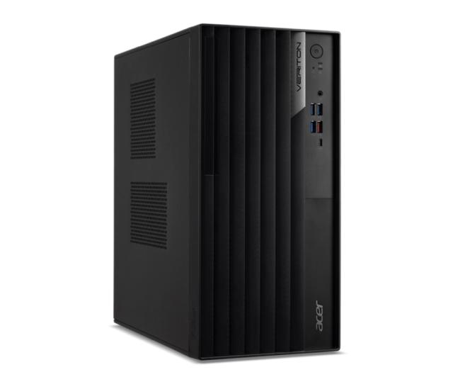 Настолен компютър Acer Veriton VM4690G, Intel B660 chipset, Intel Core i7-12700 (3.0GHz up to 4.9GHz, 25MB), 1*16GB DDR4 3200MHz, 1024GB SSD M.2, DVD+RW, Intel UHD Graphics, Gigabit LAN & TPM module, 180W 80PLUS Bronze, KBD & Mouse USB, 