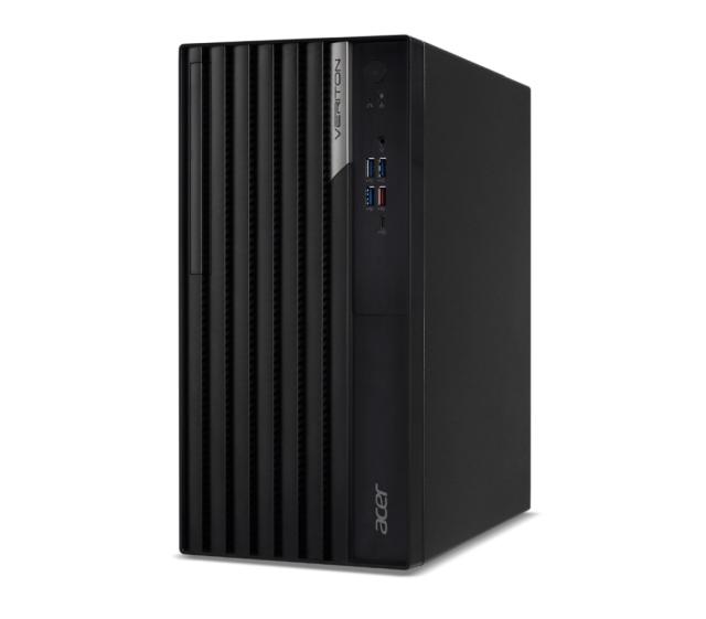 Настолен компютър Acer Veriton VM4690G, Intel B660 chipset, Intel Core i7-12700 (3.0GHz up to 4.9GHz, 25MB), 1*16GB DDR4 3200MHz, 1024GB SSD M.2, DVD+RW, Intel UHD Graphics, Gigabit LAN & TPM module, 180W 80PLUS Bronze, KBD & Mouse USB, 