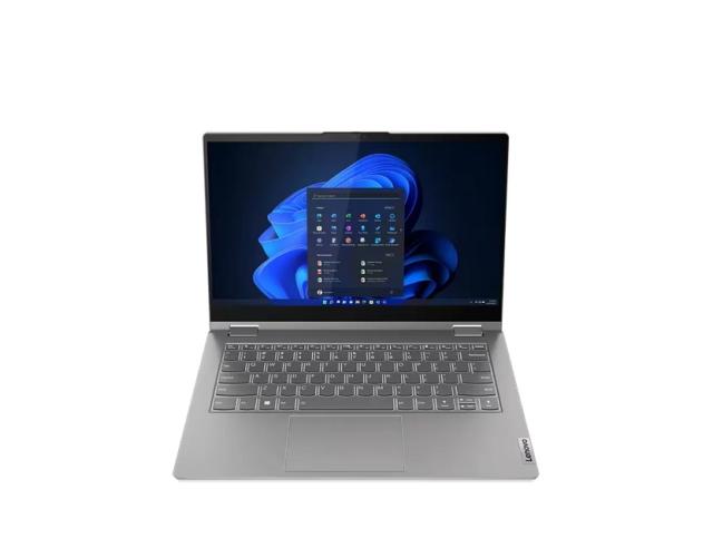 Лаптоп Lenovo ThinkBook 14s Yoga G3 Intel Core i7-1355U (up to 5.00GHz, 12MB), 16GB (8+8) DDR4-3200, 512GB SSD, 14" FHD (1920x1080) IPS Glossy, Touch, Intel Iris Xe Graphics, WLAN, BT, FHD Cam, Backlit KB, FPR, 4 cell, Win11Pro, 2Y