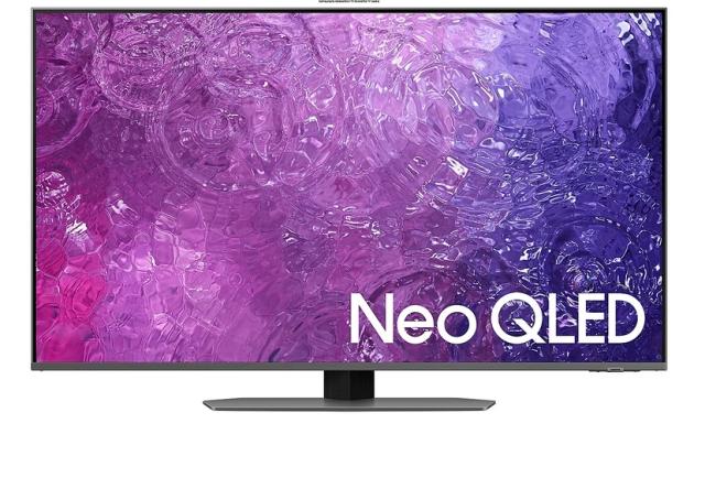 Телевизор Samsung 43" 43QN90C 4K QLED FLAT, SMART, 120Hz (up to 144Hz), DVB-T2CS2 x 2, Silver