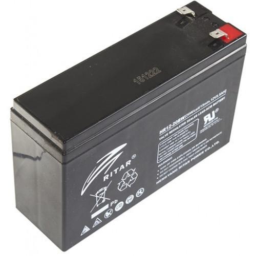 Оловна Батерия  RITAR (HR12-20BW) 12V / 5Ah High Rate - AGM 151/ 50/ 95mm 