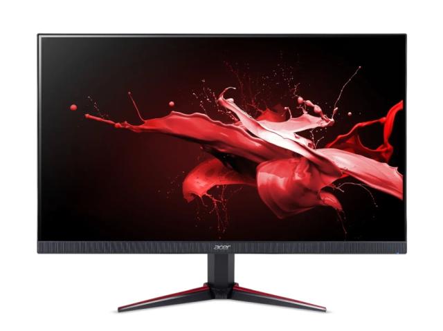 Монитор Acer Nitro Nitro VG240YEbmipx, 23.8" IPS LED, Anti-Glare, ZeroFrame, FreeSync, 100Hz, 1ms, 100M:1, 250 cd/m2, FHD 1920x1080, 1xDP, 1xHDMI, Speakers 2Wx2, Audio in/out, VESA, Tilt, Acer Display Widget, Black