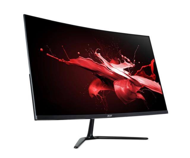 Монитор Acer ED320QRS, 31.5'' Curved 1800R VA, Anti-Glare, FreeSync Premium, ZeroFrame, 1ms(VRB), 3000:1, 250 cd/m2, 1920x1080 FHD, 165Hz, 2xHDMI, DP, Audio out, BlueLightShield, Flicker-Less, Tilt, VESA, Black