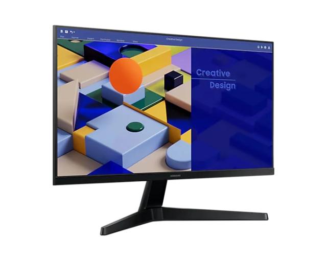 Монитор Samsung 24C312 24", LED IPS, 75 Hz, 5ms, 1920x1080, 250cd/m2, D-Sub, HDMI, Black