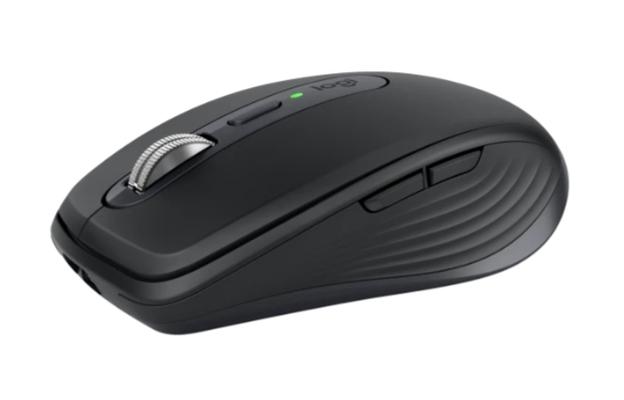 Мишка Logitech MX Anywhere 3S Graphite, оптична 8000 dpi, Bluetooth, черна