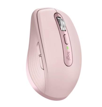 Мишка Logitech MX Anywhere 3S Rose, оптична 8000 dpi, Bluetooth, розова