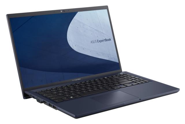 Лаптоп Asus ExpertBook B1 B1500CBA-BG51C1X,Intel Core i5-1235U (3.30 GHz up to 4.40 GHz, 12MB), 15.6" FHD IPS(1920x1080), Intel Iris Xe Graphics, 8GB DDR4 on BD. (1 slot free), 512GB M.2 NVMe,VGA,HDMI,1xThunderbolt,RJ45, Windows 11 Pro, Star Black