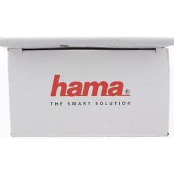 Разклонител HAMA 5 гнезда, USB 3.4A, 1.4м, Бутон вкл/изкл, Защита срещу деца, Черен