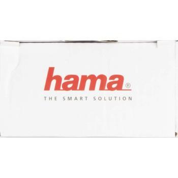 Разклонител  HAMA USB 3.4A, 3 гнезда, 1.4м, Бутон вкл/изкл, Защита срещу деца, Бял