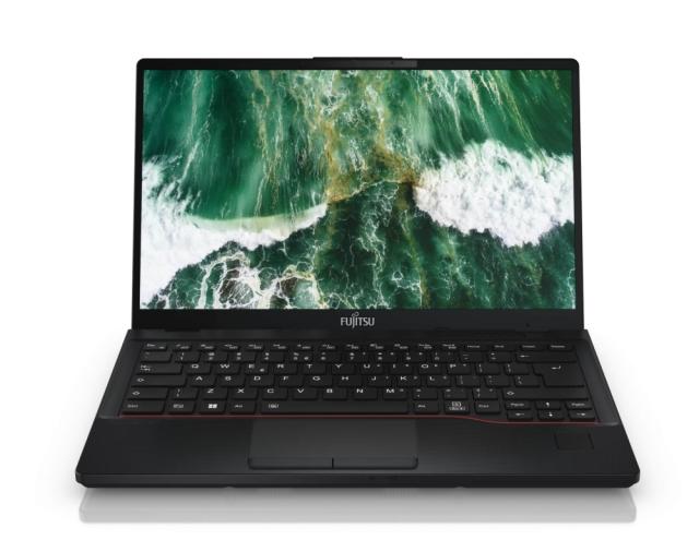 Лаптоп Fujitsu LIFEBOOK E5413, Intel Core i5-1335U up to 4.6 GHz, 14.0" FHD AG, 1x16GB DDR4 3200MHz, SSD 512GB PCIe 4.0 NVMe M.2, FPR & SCR, TPM 2.0, HD cam, Intel WiFi 6E AX211, BT5.2, WWAN ready (4G antennas only ), 4cell 50Wh, Black Kbd backlit US