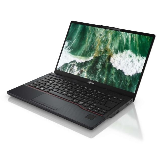 Лаптоп Fujitsu LIFEBOOK E5413, Intel Core i5-1335U up to 4.6 GHz, 14.0" FHD AG, 1x16GB DDR4 3200MHz, SSD 512GB PCIe 4.0 NVMe M.2, FPR & SCR, TPM 2.0, HD cam, Intel WiFi 6E AX211, BT5.2, WWAN ready (4G antennas only ), 4cell 50Wh, Black Kbd backlit US