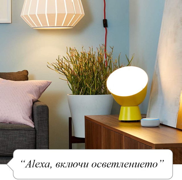 Смарт контакт Amazon Smart Plug, за Amazon Alexa, Бял