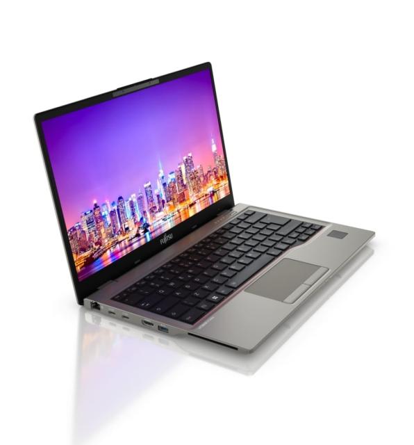 Лаптоп Fujitsu LIFEBOOK U7413, Intel Core i5-1335U up to 4.6 GHz, 14.0" FHD AG, 1x16GB DDR4 3200MHz, SSD 512GB PCIe 4.0 NVMe M.2, FPR, 4cell 65Wh, IR-HD cam, WWAN ready (5G/4G antennas only), Intel Wi-Fi 6E AX211&BT5.2 vPro, SCR, Backlit Kbd US, Win1