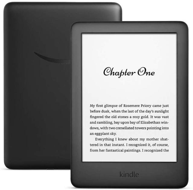 eBook четец Kindle 2019, 6", 8GB, WiFi, 10 генерация, Черен