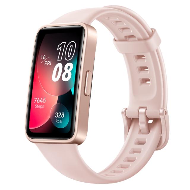 Фитнес гривна Huawei Band 8 Sakura Pink, Ahsoka-B19, 1.47", Amoled,194x368, BT 5.0, Silicone Strap