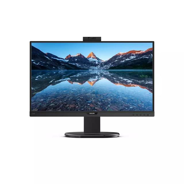 Монитор Philips 276B9H, 27" IPS WLED, 2560x1440@75Hz, 4ms GtG, 350cd m/2, 1000:1, DCR 50M:1, Adaptive Sync, FlickerFree, Low Blue Mode, 2Wx2, Webcam, Tilt, Height Adjust, Pivot, Swivel, HDMI, DP, USB hub