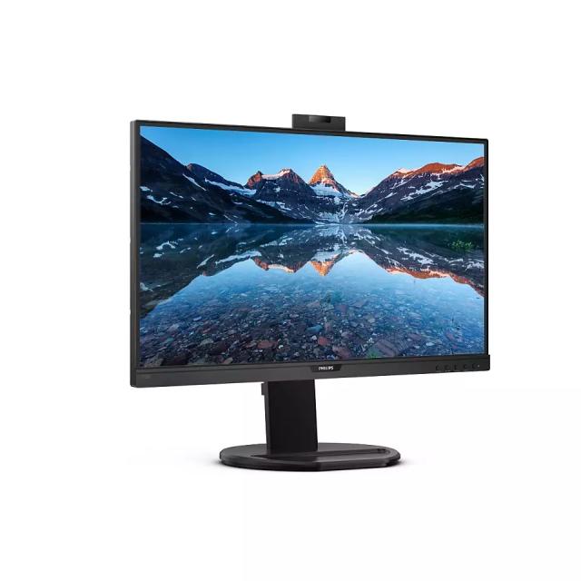 Монитор Philips 276B9H, 27" IPS WLED, 2560x1440@75Hz, 4ms GtG, 350cd m/2, 1000:1, DCR 50M:1, Adaptive Sync, FlickerFree, Low Blue Mode, 2Wx2, Webcam, Tilt, Height Adjust, Pivot, Swivel, HDMI, DP, USB hub