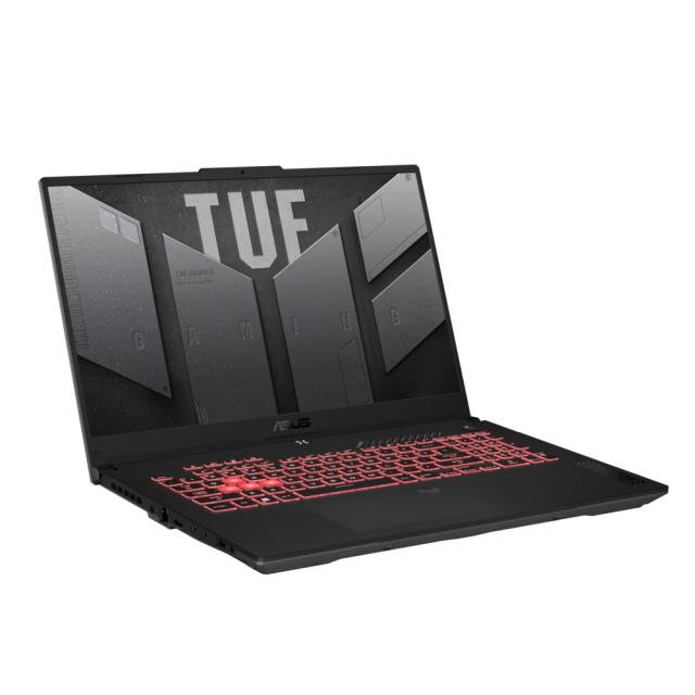Лаптоп Asus TUF A17 FA707XI-LL013W,AMD Ryzen9 7940HS ,17.3" WQHD (2560 x 1440) 16:9 240 Hz,16GB DDR5 4800(2*8),1TB ,RTX 4070, 8GB GDDR6,Wi-Fi 6(802.11ax) ,Backlit Chiclet Keyboard 1-Zone RGB, Windows 11,Mecha Gray