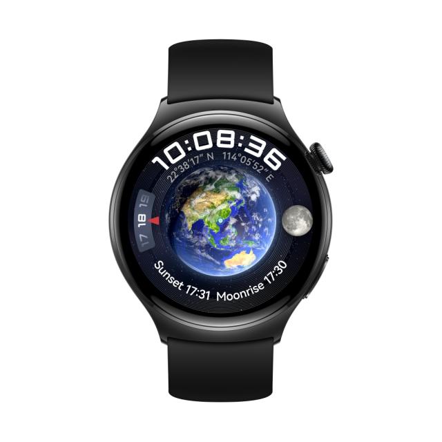 Часовник Huawei Watch 4 Archi-L19F, Amoled, 466x466, PPI 310, 2G, e-sim, Single - band GNSS, BT5.2 BR+BLE, 5ATM, 530mAh, Black+Freebuds 5i