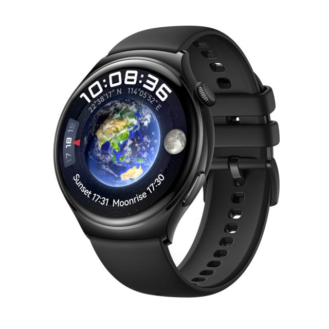 Часовник Huawei Watch 4 Archi-L19F, Amoled, 466x466, PPI 310, 2G, e-sim, Single - band GNSS, BT5.2 BR+BLE, 5ATM, 530mAh, Black+Freebuds 5i